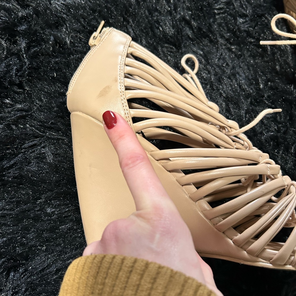 Express Open Toe Wedge - Picture 10 of 13